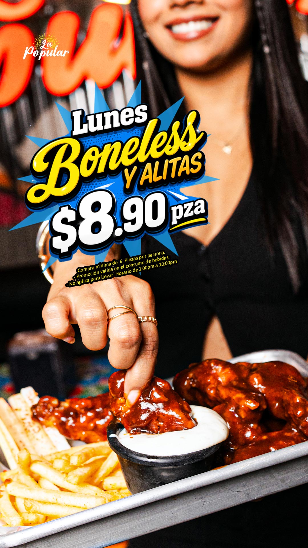 1 LUNES-BONELESS