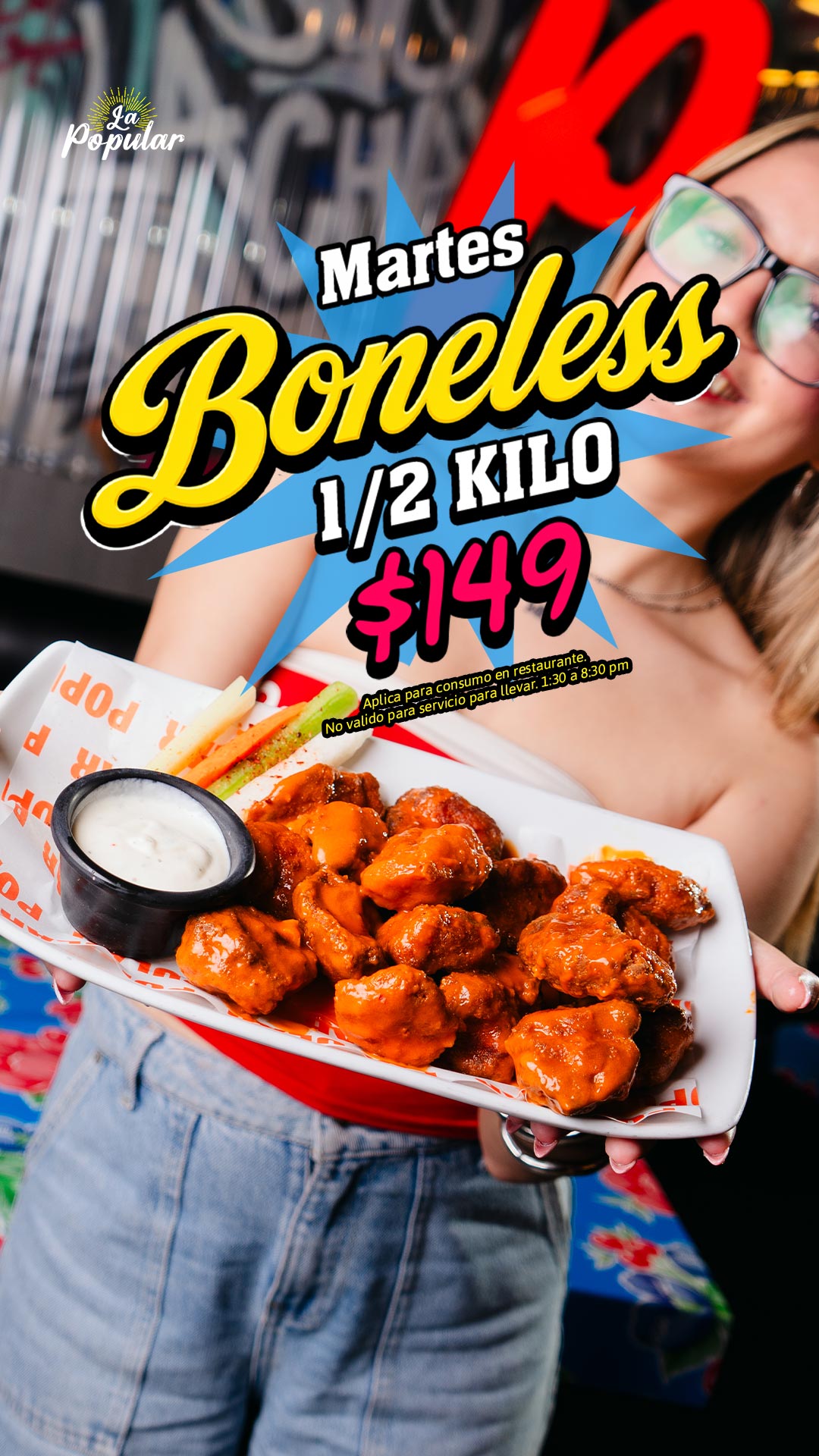 2 MARTES-BONELESS